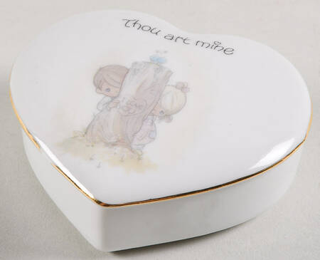 Precious Moments Giftware Thou Art Mine-Heart Box - Boxed