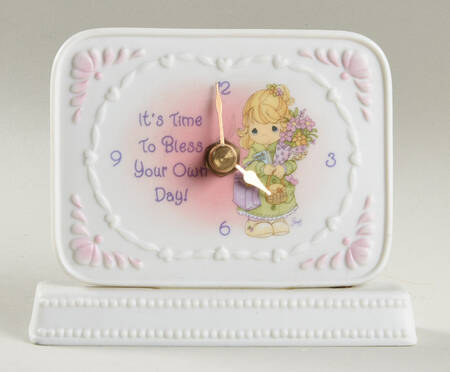 Precious Moments Giftware Its Time To Bless Your Own Day-Clock - No Box
