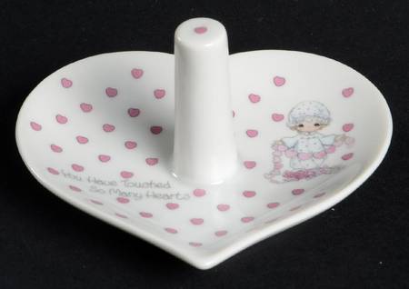 Precious Moments Giftware Ring Holder-You Have Touched So Many Hea - Boxed