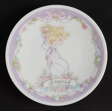 Precious Moments Giftware Jennifer-Mini-Plate - Boxed