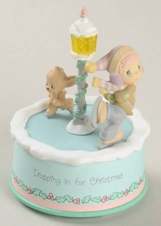 Precious Moments Giftware Dropping In For Christmas-Musical - Boxed