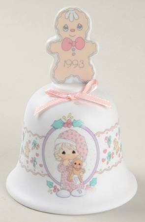 Precious Moments Giftware Wishing You The Sweetest Christmas-Bell - Boxed