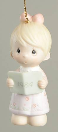 Annual Figural Ornament Wishing You A Merry Christmas - Boxed
