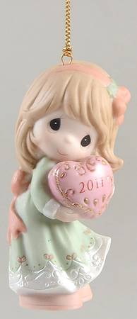 Annual Figural Ornament Love Is The Best Gift Of All - Boxed