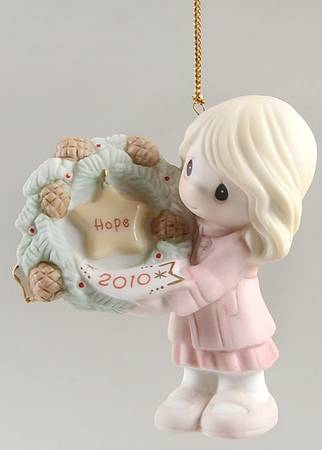 Annual Figural Ornament My Hope Is In You - Boxed