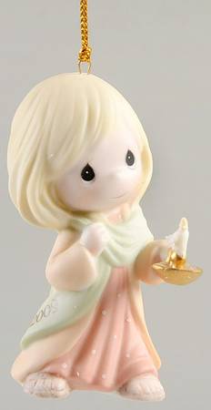 Annual Figural Ornament May Your Faith Light The Way - Boxed
