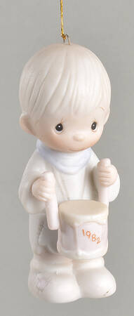 Annual Figural Ornament I'Ll Play My Drum For Him - Boxed