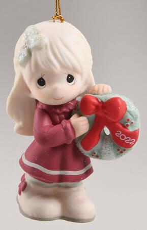 Annual Figural Ornament May Your Christmas Wishes Come True - Boxed
