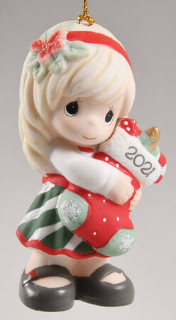 Annual Figural Ornament You Fill Me With Christmas Cheeer - With Box