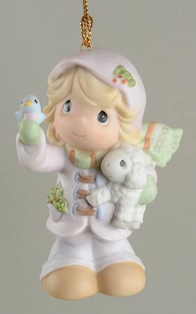 Annual Figural Ornament The Future Is In Our Hands - Boxed
