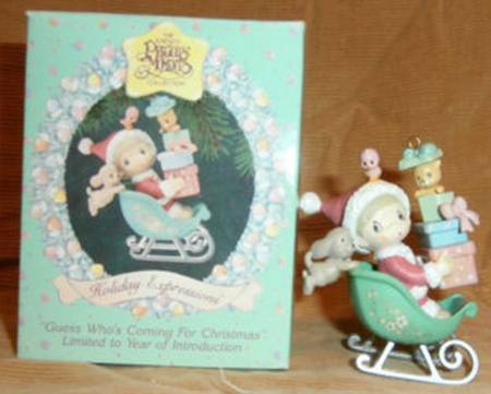 Holiday Expressions Ornaments Guess Who's Coming For Christmas - Boxed