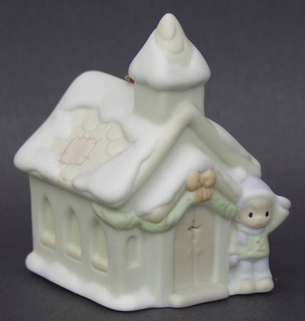Sugar Town Ornaments Chapel - With Box