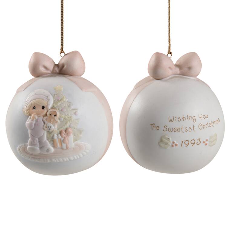 Masterpiece Ball Ornament Wishing You The Sweetest Christmas - No Box