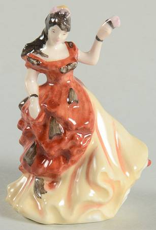 Royal Doulton Pretty Ladies-Tiny Belle-1996 - Boxed