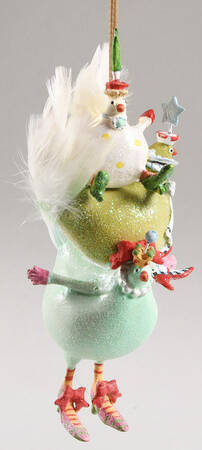 Krinkles Twelve Days of Christmas Three French Hens - No Box by Patience Brewster