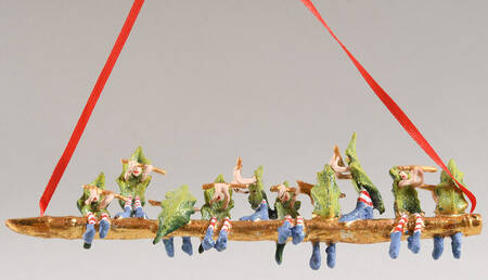 Krinkles Twelve Days of Christmas Ten Pipers Piping - Boxed