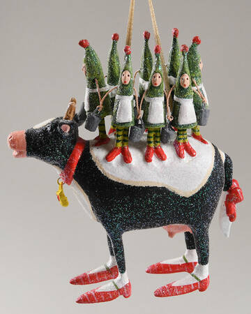 Krinkles Twelve Days of Christmas Eight Maids A Milking - Boxed