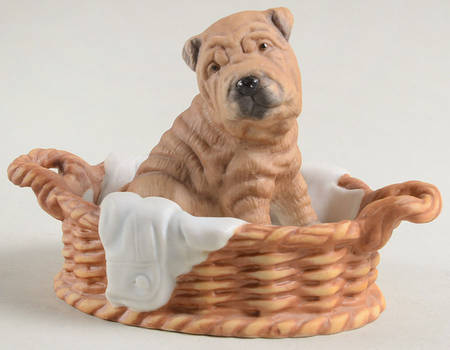 Playful Pups Wrinkles-Set Of 2 - No Box