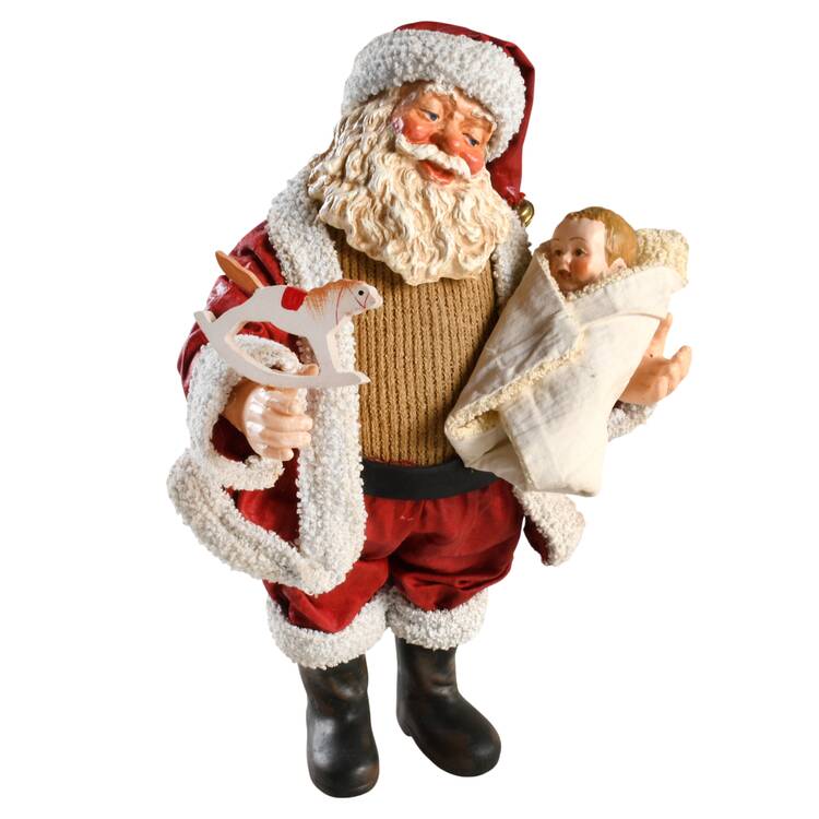 Through the Decades Baby's First Christmas Circa 1900 - No Box