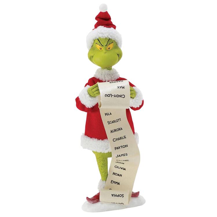 Grinch Grinch's Nice List - Boxed