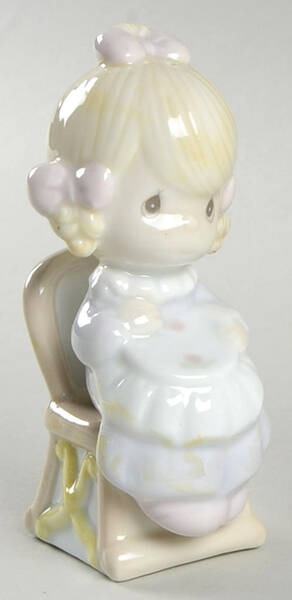 Precious Moments Salt & Pepper Sets Mother Sew Dear - No Box