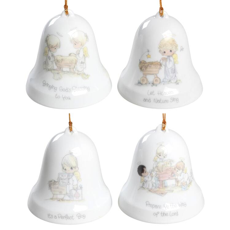 Bell Ornaments Set Of 4 Bell Ornaments - With Box