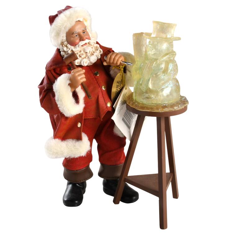 American Artist Tom Browning Ice Sculpture - Set Of 2 - Boxed
