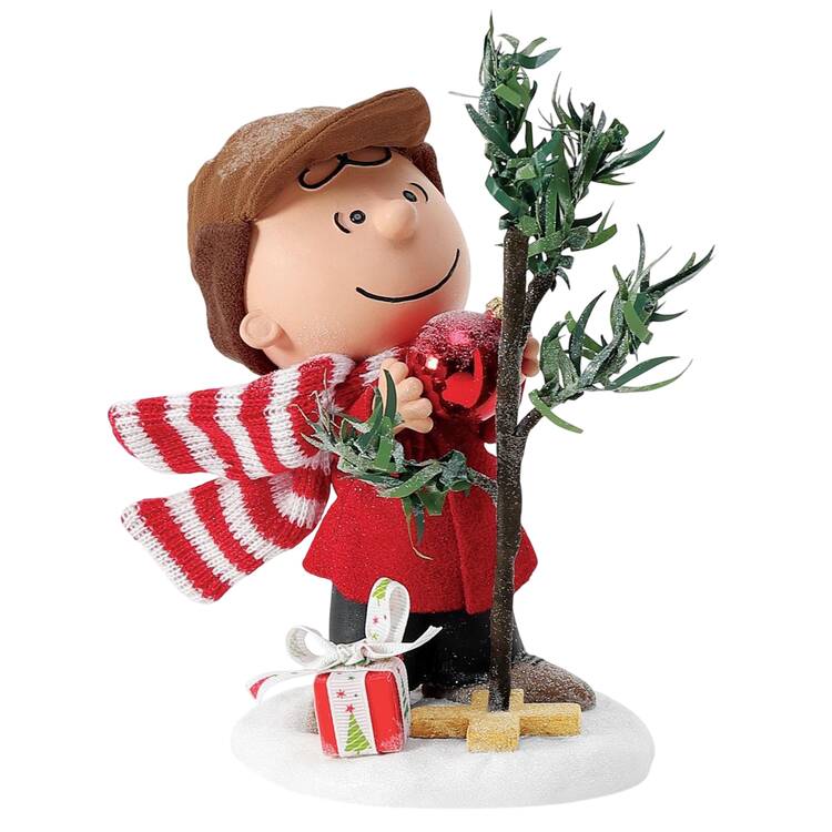 Peanuts Christmas Pageant Charlie Brown's Iconic Tree - Boxed