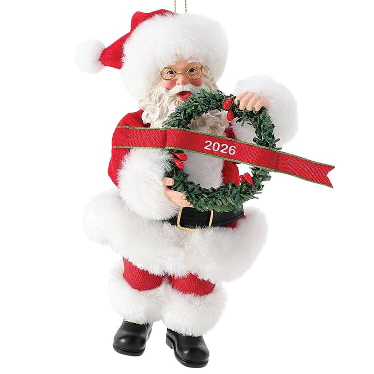 Annual Santa Ornaments by Possible Dreams