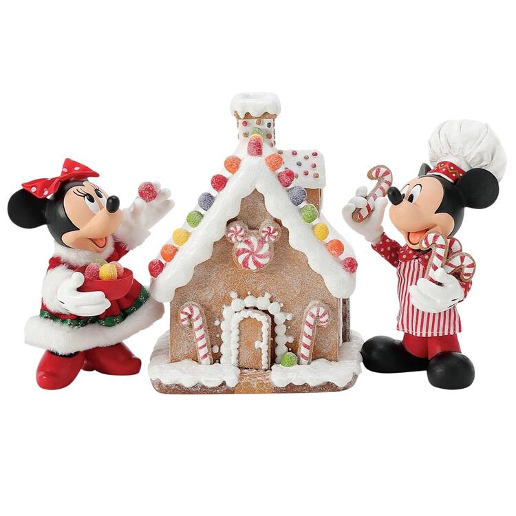 Mickey & Friends-Disney Minnie & Mickey's Gingerbread House - Boxed