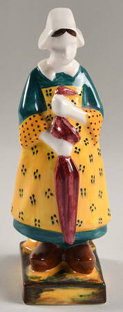 Artist's Works of Art Young Girl With Umbrella - Boxed
