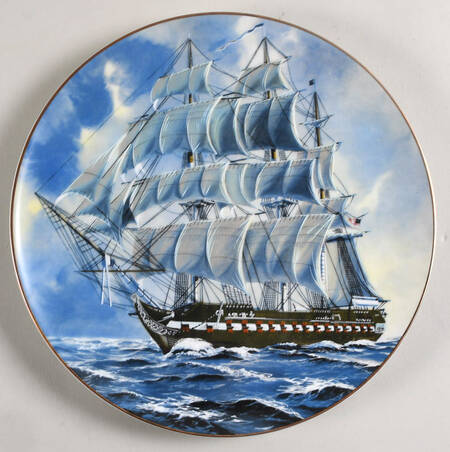 Great American Sailing Ships The U.S.S Constitution - No Box