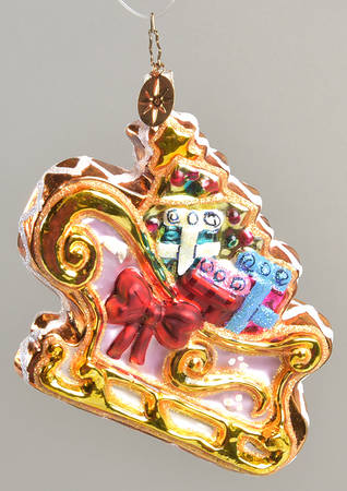 Sleigh Ornaments by Christopher Radko