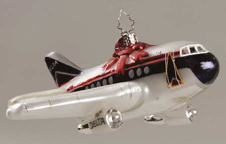 Christopher Radko Christmas Ornament The Spirit Of Delta - Boxed