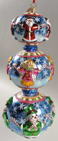 Christopher Radko Christmas Ornament Circles Of Cheer - No Box