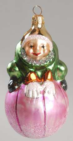 Clowns & Circus Roly Poly Clown-Pink - No Box
