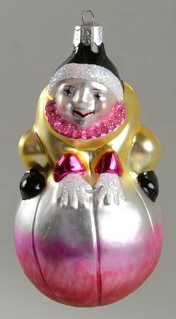 Clowns & Circus Roly Poly Clown-Purple - No Box