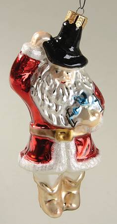 Santa-Western Influence by Christopher Radko