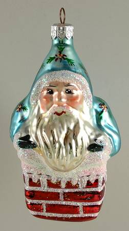 Santas Down The Chimney-Blue/Red - No Box