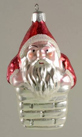 Santas Down The Chimney-Red/Silver - No Box