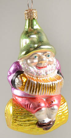 Elves & Gnomes Accordion Elf-Red Pants - No Box