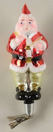 Clip-On Ornaments Thomas Nast Santa-Red/Gold - No Box