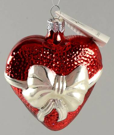 Heart (Shaped) Ornaments by Christopher Radko