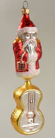 Santa with Musical Instruments by Christopher Radko