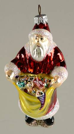 Santas Bag Of Goodies-Red Hat - No Box
