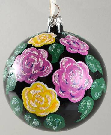 Balls Damask Rose - With Box Bx318
