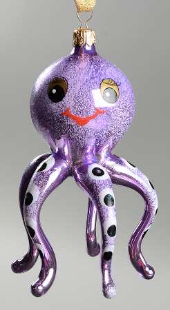 Aquatic-Marine Life (Italian Flair) Maxine (Octopus)-Purple - No Box