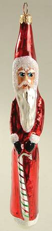 Santas Slim Pickins'-Red - No Box by Christopher Radko