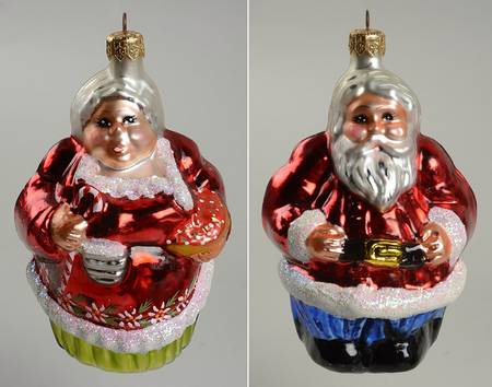 Santas The Clauses-Blue/Green - No Box