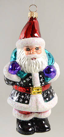 Santas Glasgow Santa-Black Coat - No Box